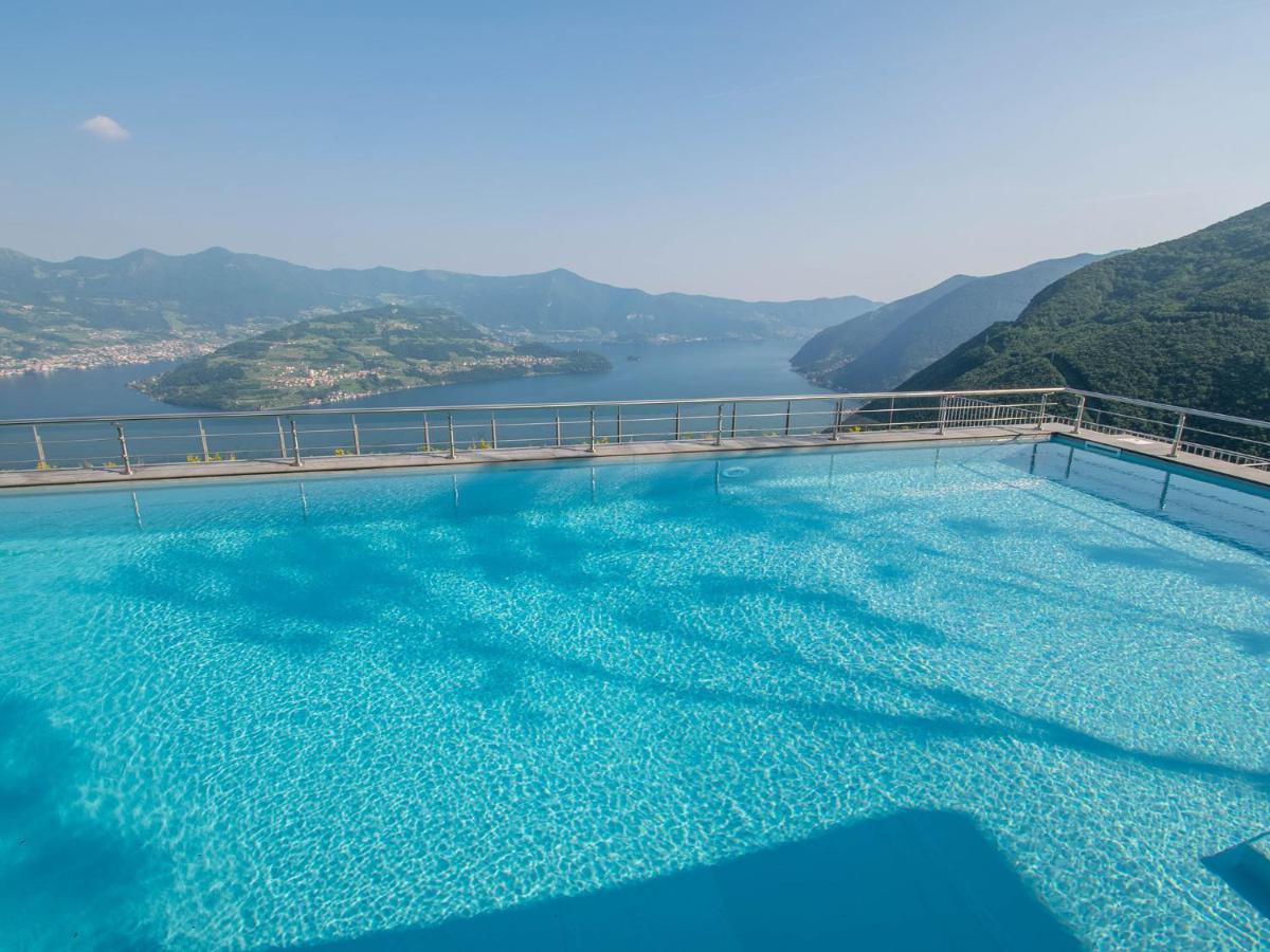 Van Gogh - Beautiful Lake Iseo View And Swimming Pool Parzanica Εξωτερικό φωτογραφία