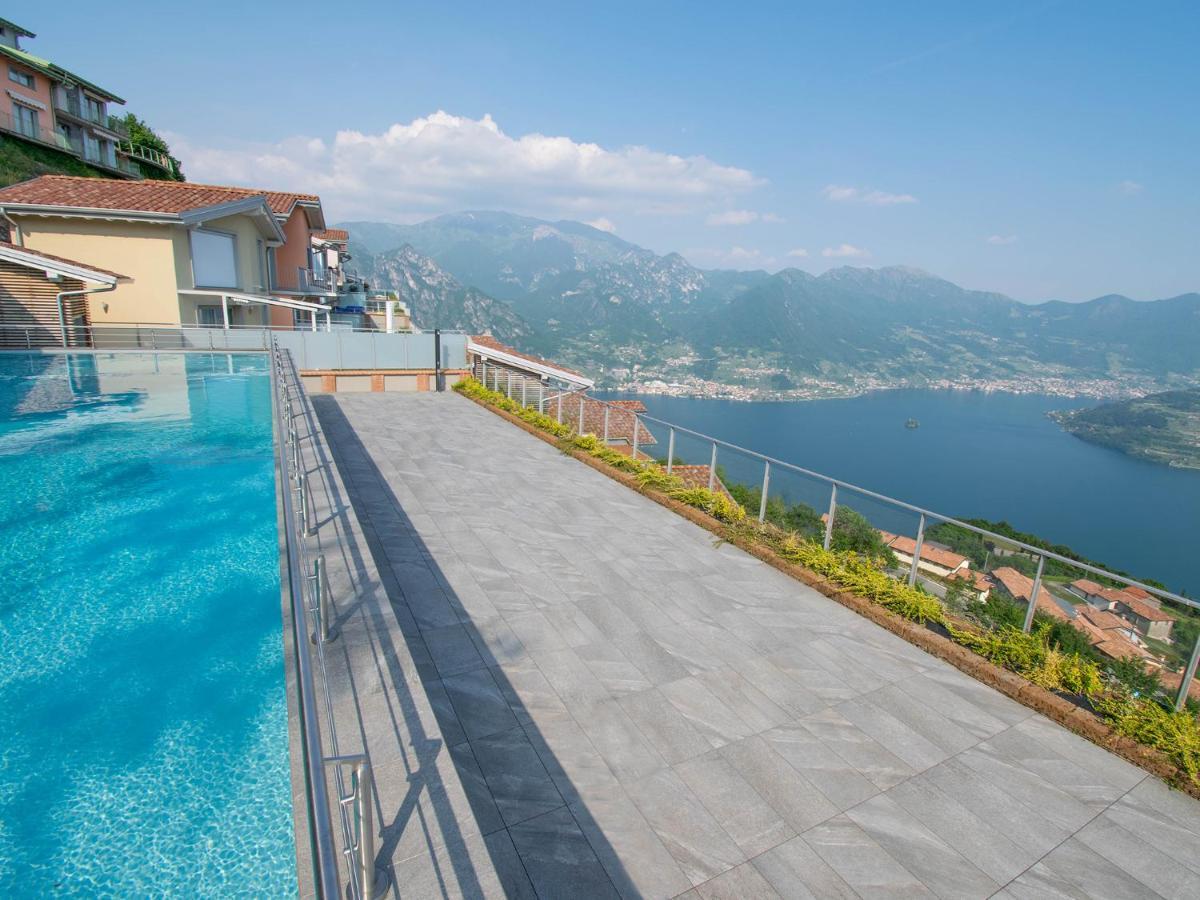 Van Gogh - Beautiful Lake Iseo View And Swimming Pool Parzanica Εξωτερικό φωτογραφία
