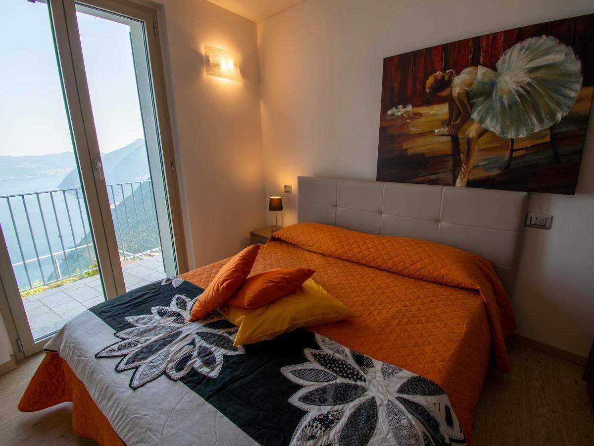 Van Gogh - Beautiful Lake Iseo View And Swimming Pool Parzanica Εξωτερικό φωτογραφία