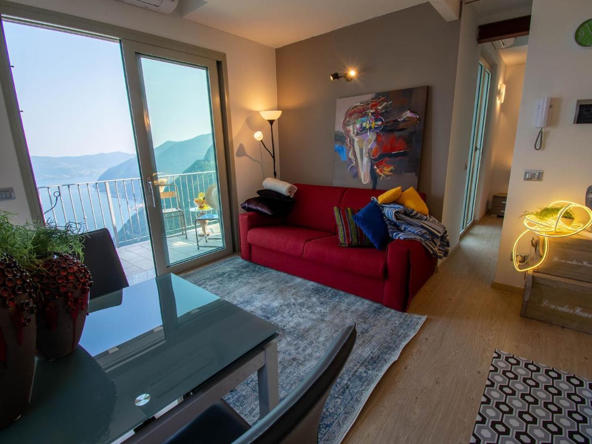 Van Gogh - Beautiful Lake Iseo View And Swimming Pool Parzanica Εξωτερικό φωτογραφία